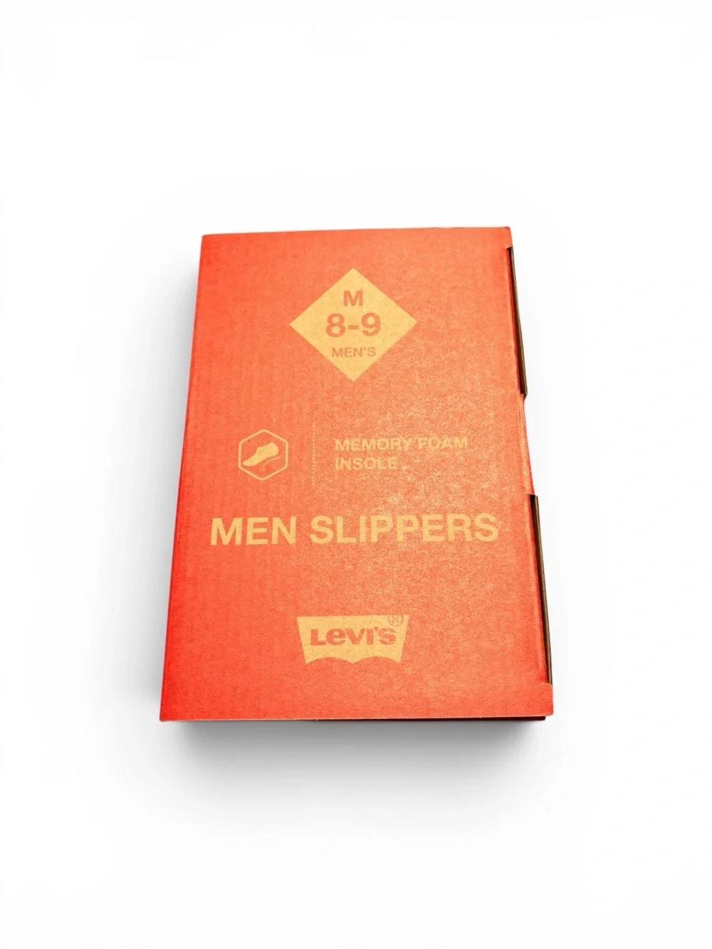 NIB Levi’s Memory Foam Unisex Slippers Medium Size 8-9
